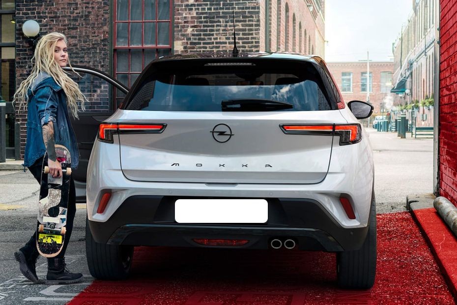 Full Rear View of Opel Mokka in UAE