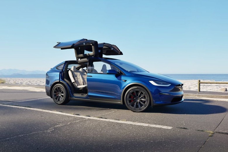 Tesla Model X Front Medium View
