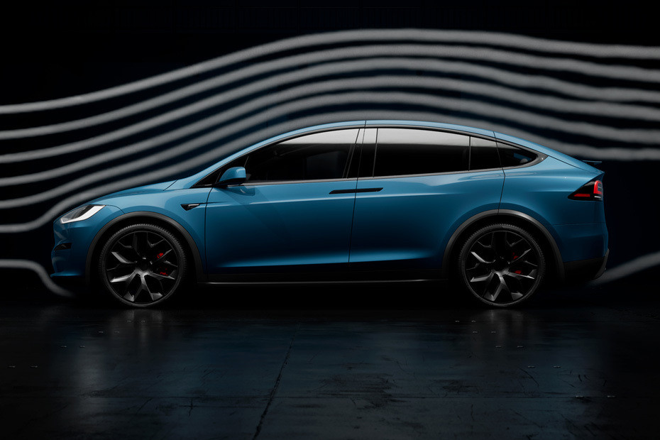 Model X Side view Model X Side view