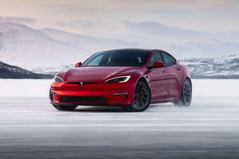 Tesla Model S Front Medium View