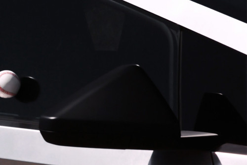 Tesla Cybertruck Drivers Side Mirror Front Angle