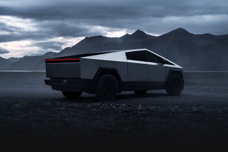 CYBERTRUCK Rear angle view