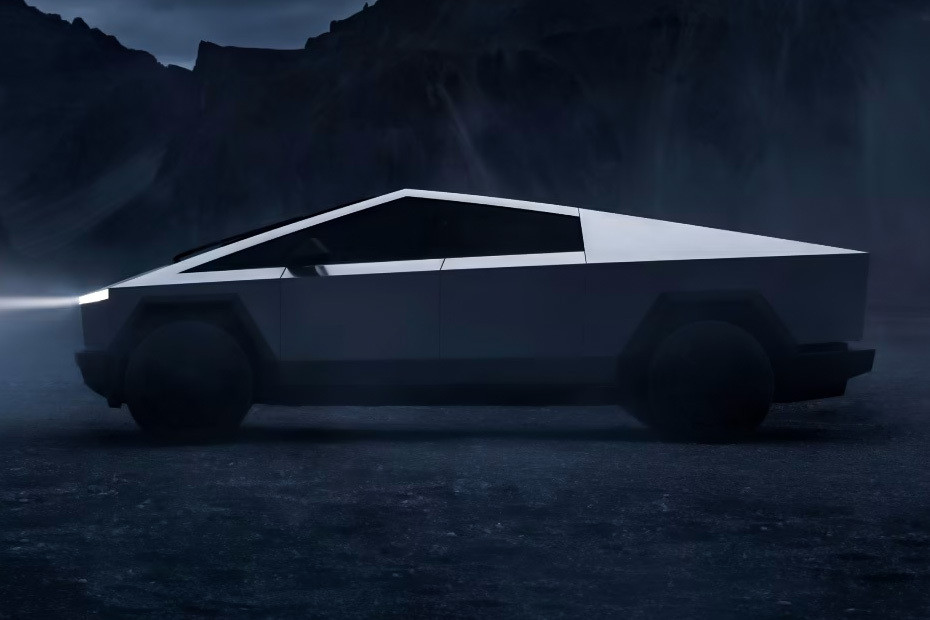 Cybertruck Side view Cybertruck Side view