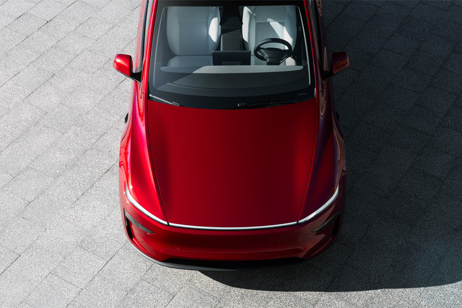 Top View of Model Y in UAE