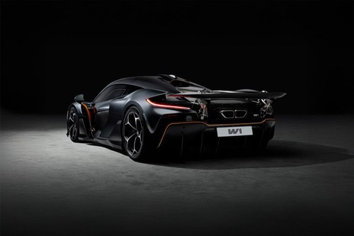 Rear Cross Side View of McLaren W1