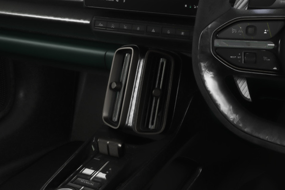 Front AC Controls of Aston Martin Valhalla
