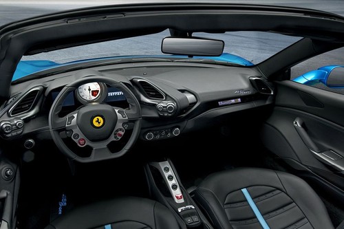 Dashboard View of 488 Spider
