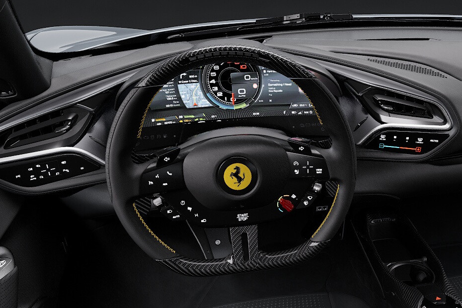 Ferrari 296 GTB Steering Wheel in UAE