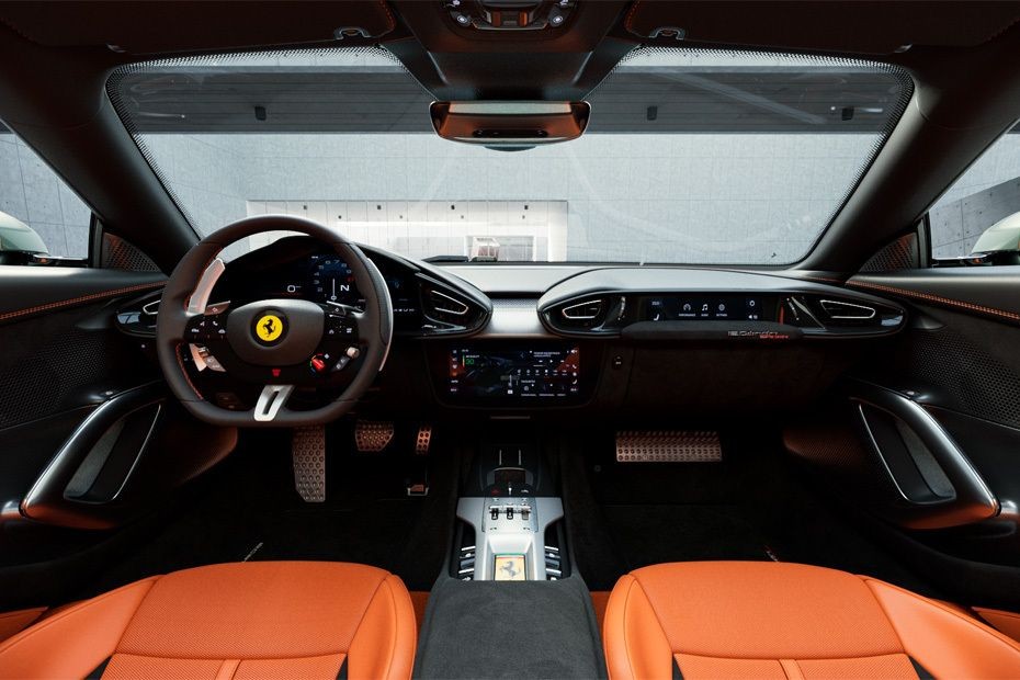 Dashboard View of 12Cilindri Spider in UAE