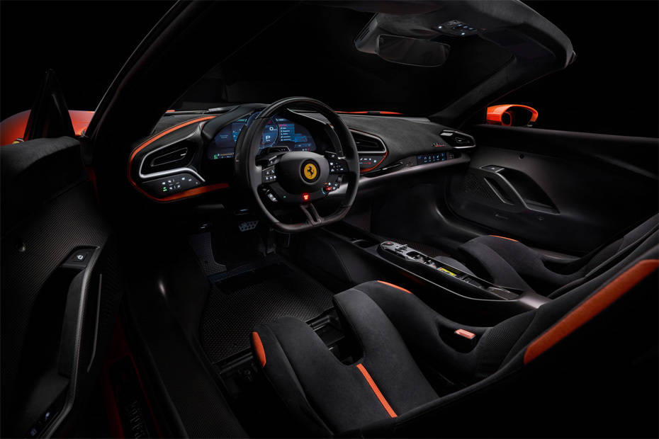 Dashboard View of 296 Speciale A Dashboard View of 296 Speciale A