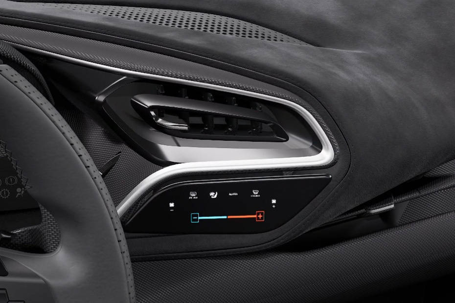 Front AC Controls of Ferrari 296 Speciale A Front AC Controls of Ferrari 296 Speciale A