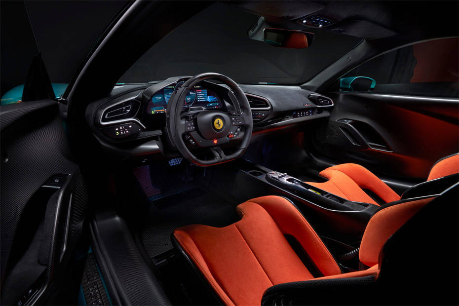 Dashboard View of 296 Speciale Dashboard View of 296 Speciale