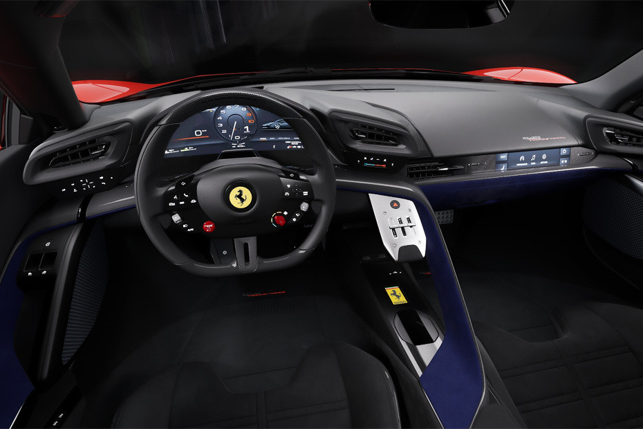 Dashboard View of 849 Testarossa in UAE
