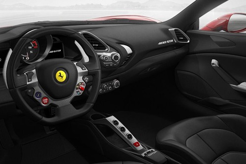 Dashboard View of 488 GTB