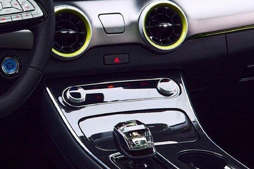 Front AC Controls of Forthing Friday EV