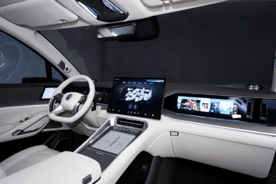 Dashboard View of Denza N9 in UAE