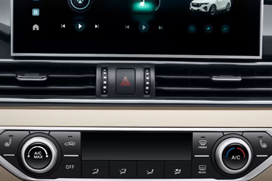 Front AC Controls of Jetour X70 FL Front AC Controls of Jetour X70 FL