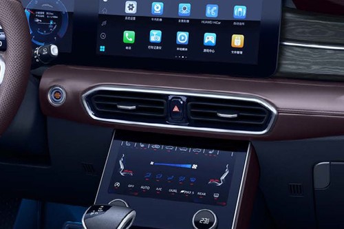 Front AC Controls of Jetour X90 Plus (2023-2024)