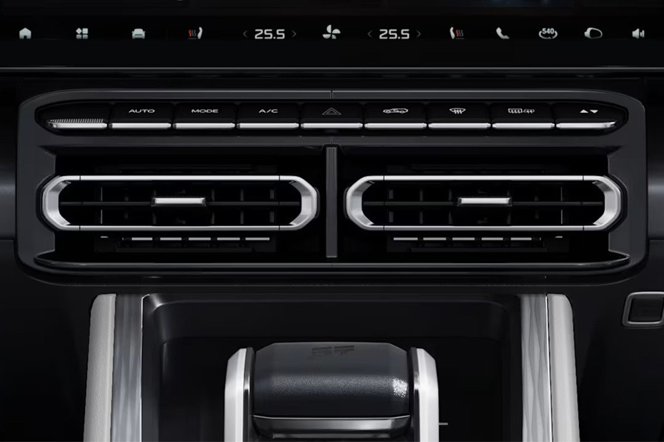 Front AC Controls of Jetour T1 Front AC Controls of Jetour T1
