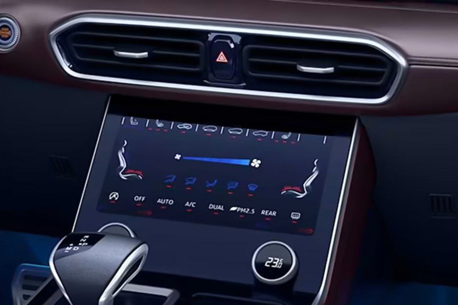 Front AC Controls of Jetour X90 Plus in UAE