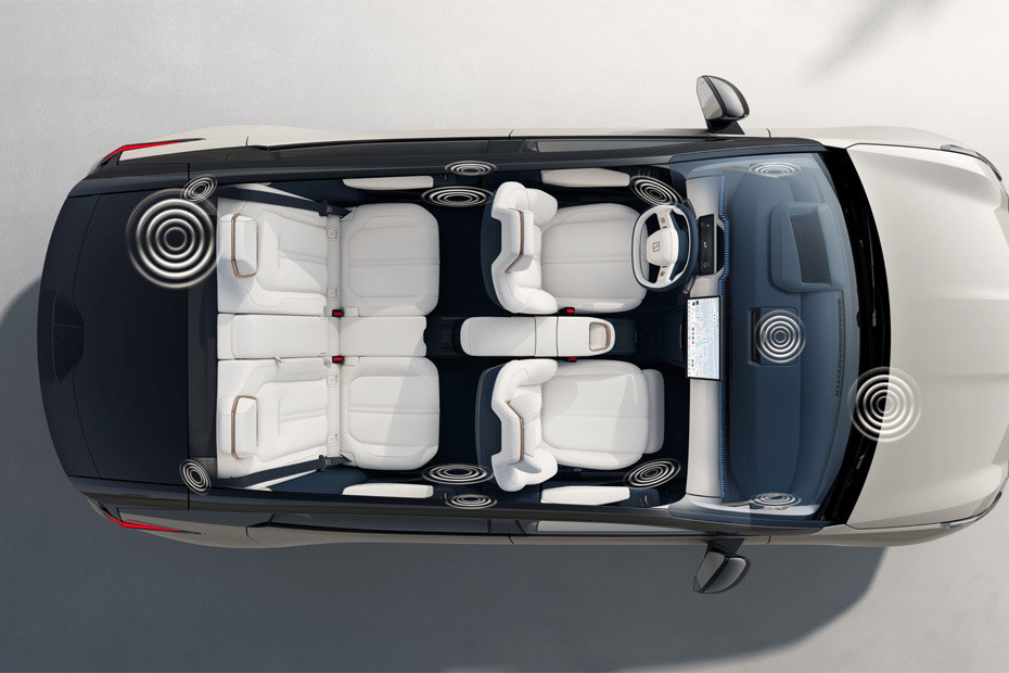 ZEEKR X Front And Rear Seats Together in UAE