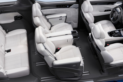 ZEEKR 009 Front And Rear Seats Together