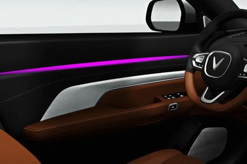 door handle interior of VINFAST VF9