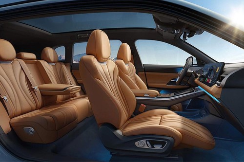 XPENG G9 Front And Rear Seats Together