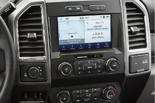 Front AC Controls of Ford Super Duty Chassis Cab