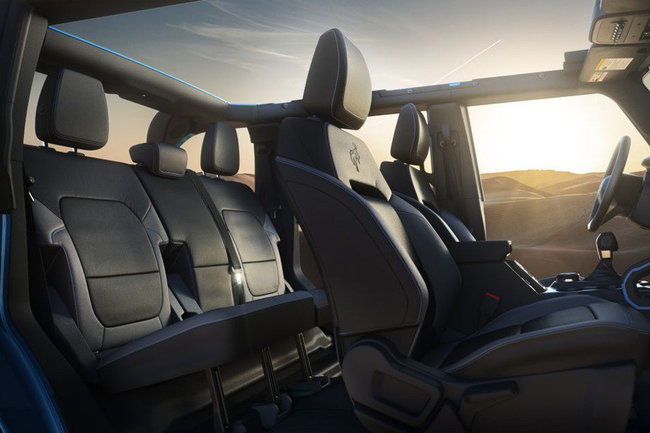 Ford Bronco Front And Rear Seats Together in UAE