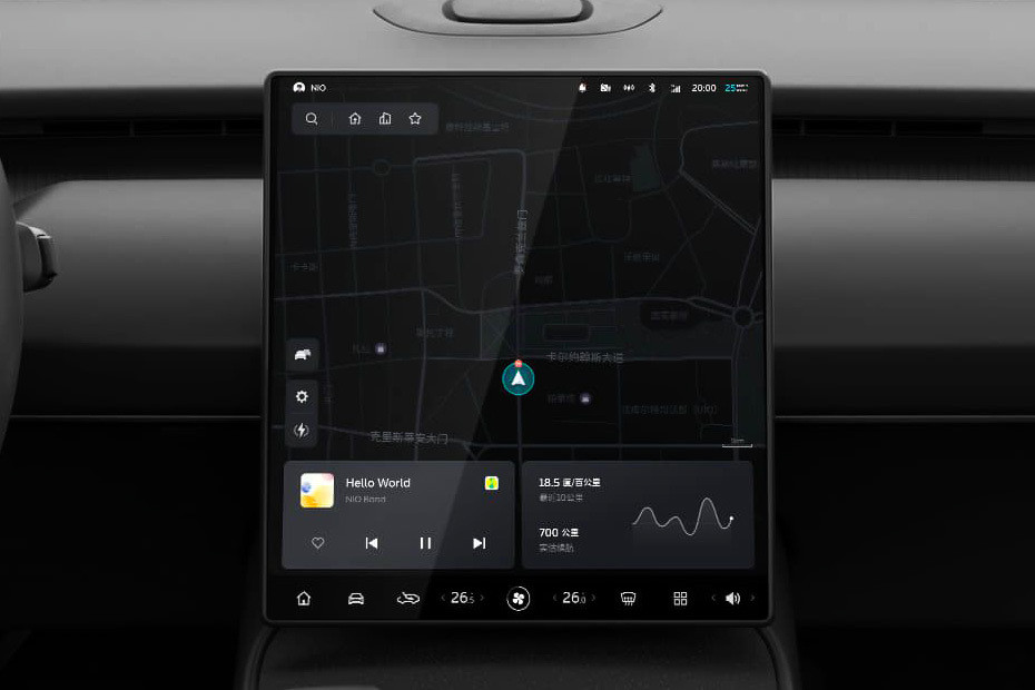 ET5 gps navigator