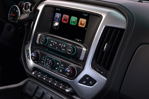 Side AC Controls of GMC Sierra Denali