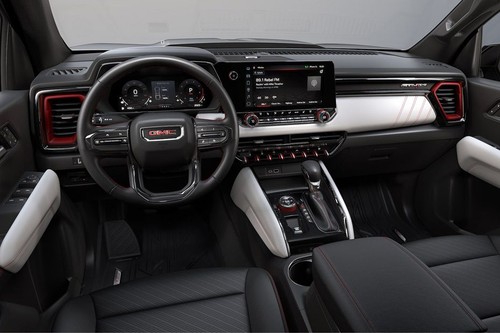 Dashboard View of Canyon