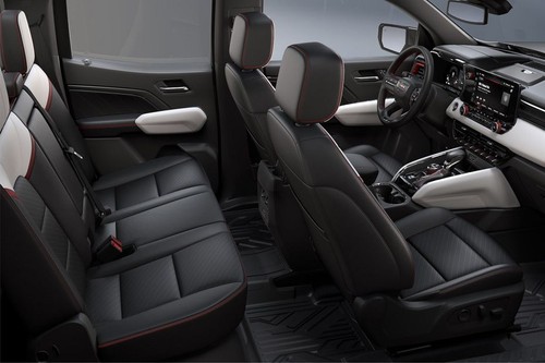 GMC Canyon Front And Rear Seats Together