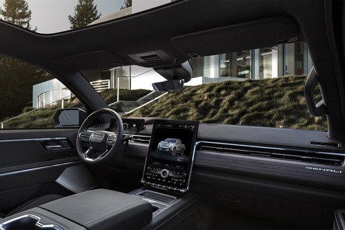 Dashboard View of Sierra EV