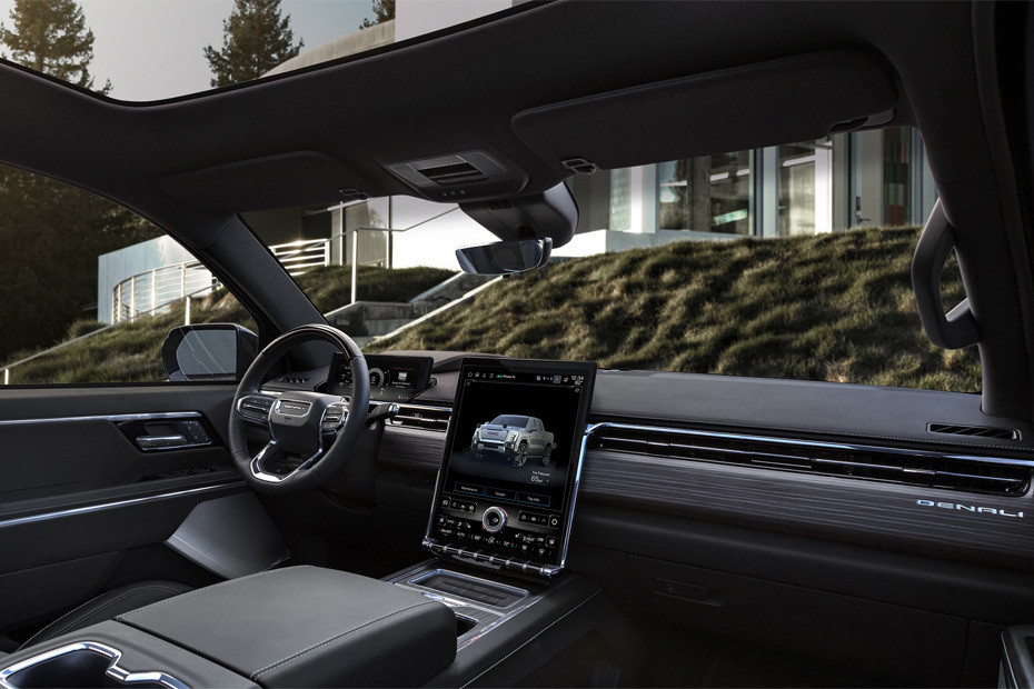 Dashboard View of Sierra EV in UAE