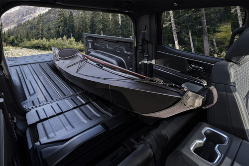 Folding Seats of GMC Sierra EV