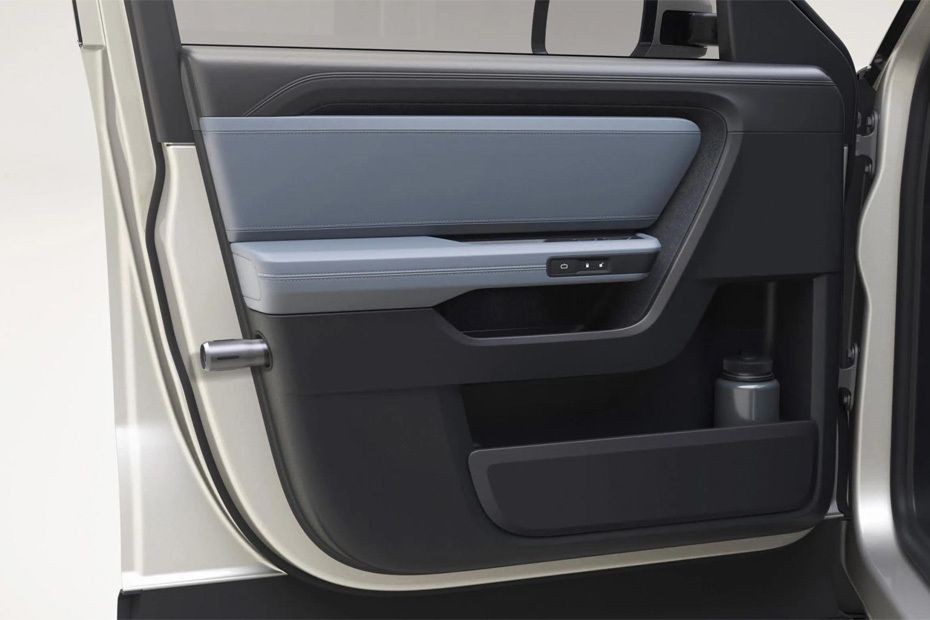 Rivian R2 Inside Of Drivers Side Open Door in UAE