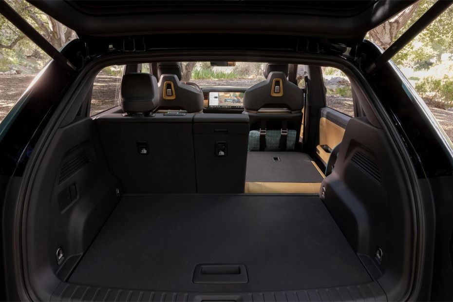 Folding Seats of Rivian R3 in UAE