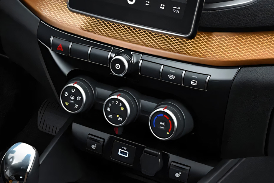 Front AC Controls of Lada Vesta SW Cross Front AC Controls of Lada Vesta SW Cross
