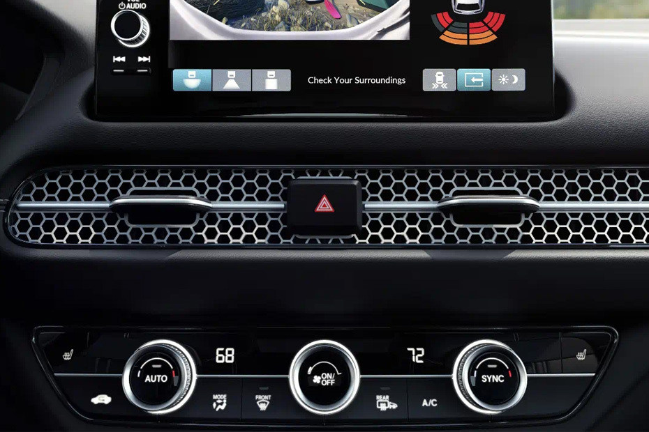Front AC Controls of Honda ZR-V Front AC Controls of Honda ZR-V