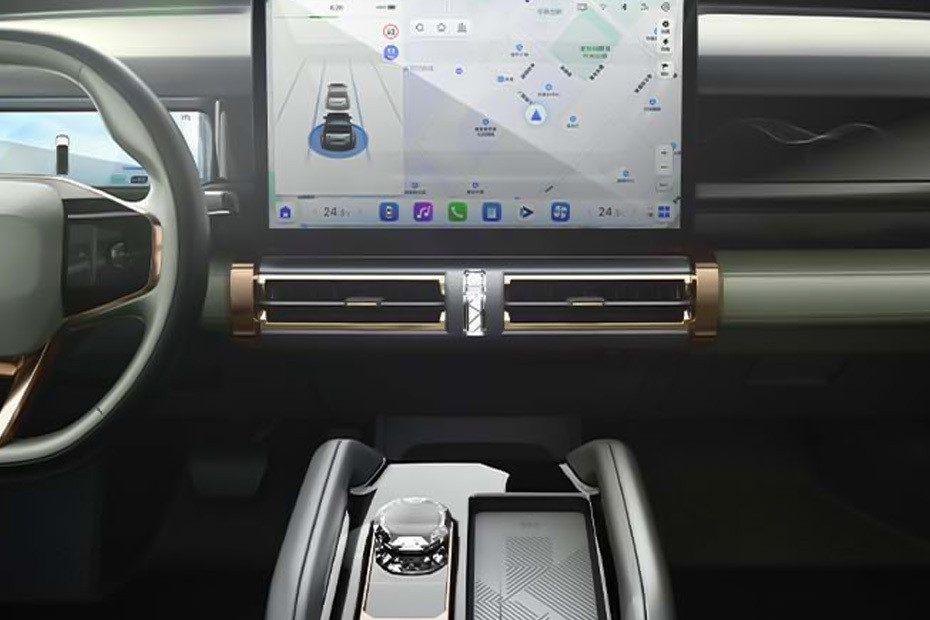 Front AC Controls of iCaur 03 Front AC Controls of iCaur 03