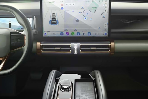 Front AC Controls of iCaur 03