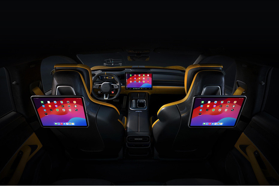 Rear Seat Entertainment of Xiaomi SU7 Rear Seat Entertainment of Xiaomi SU7