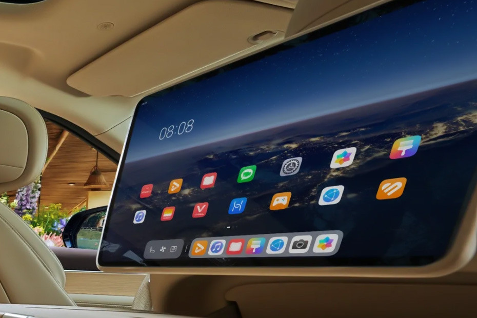 Rear Seat Entertainment of AITO 7 Rear Seat Entertainment of AITO 7