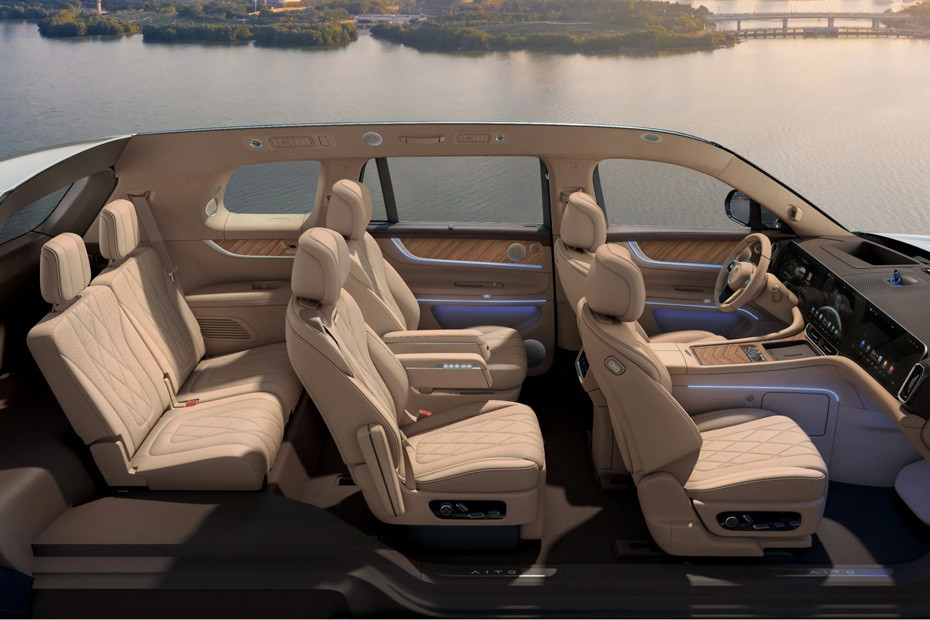 AITO 9 Front And Rear Seats Together AITO 9 Front And Rear Seats Together