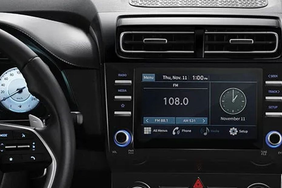 Front AC Controls of Hyundai Creta (2023-2024) in UAE