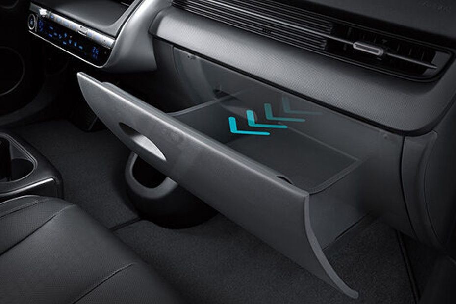 Hyundai IONIQ 5 Glove Box Open in UAE
