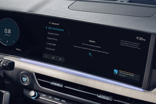 Sonata touch screen
