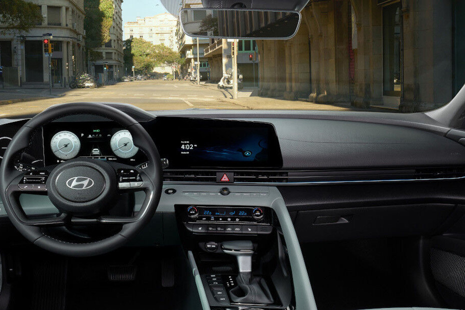 Dashboard View of Elantra in UAE